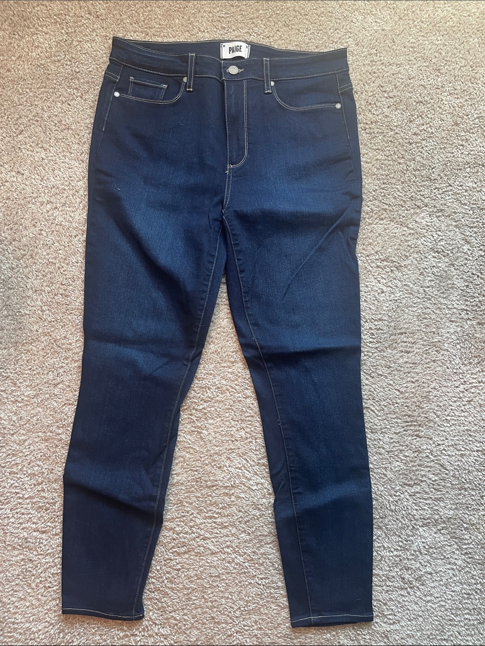 Paige|Hoxton Ankle Skinny Jeans